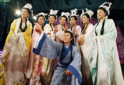 天仙配电视剧,仙凡恋曲，情动凡尘